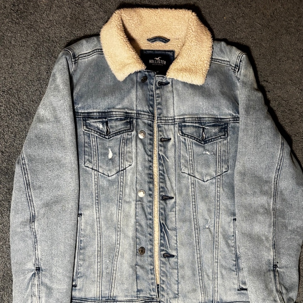 Sherpa Lined Denim Jacket